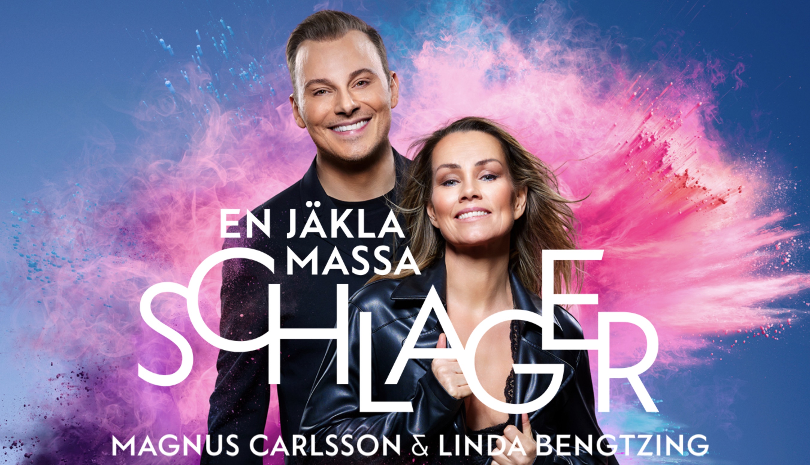 "En jäkla massa schlager" vårturné med Magnus Carlsson och Linda Bengtzing